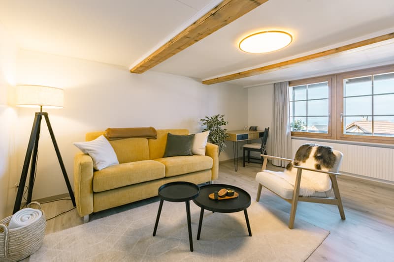 2½ ZI-WOHNUNG IN LEISSIGEN (BE), MÖBLIERT, TEMPORÄR (1)
