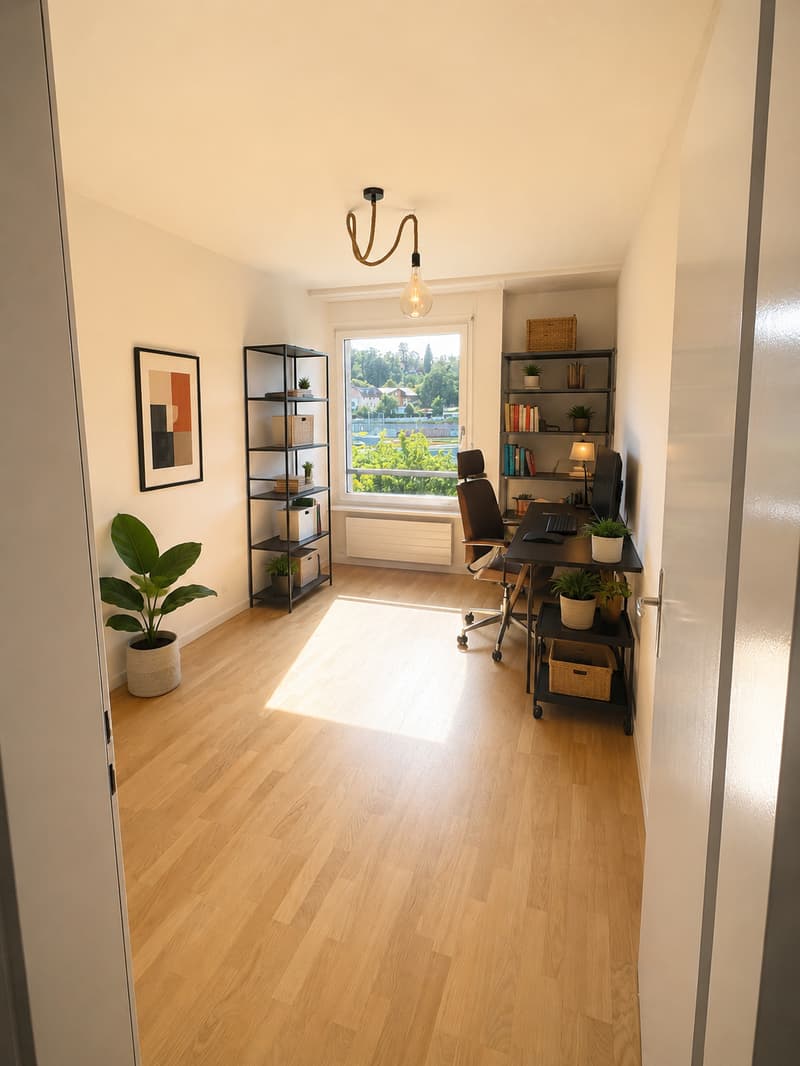 3½ ZI-WOHNUNG IN WABERN (BE), MÖBLIERT, TEMPORÄR (5)