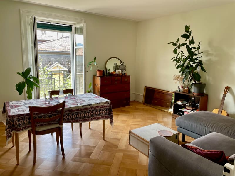 3½ ZI-WOHNUNG IN BERN - OBSTBERG/SCHOSSHALDE, MÖBLIERT, TEMPORÄR (1)
