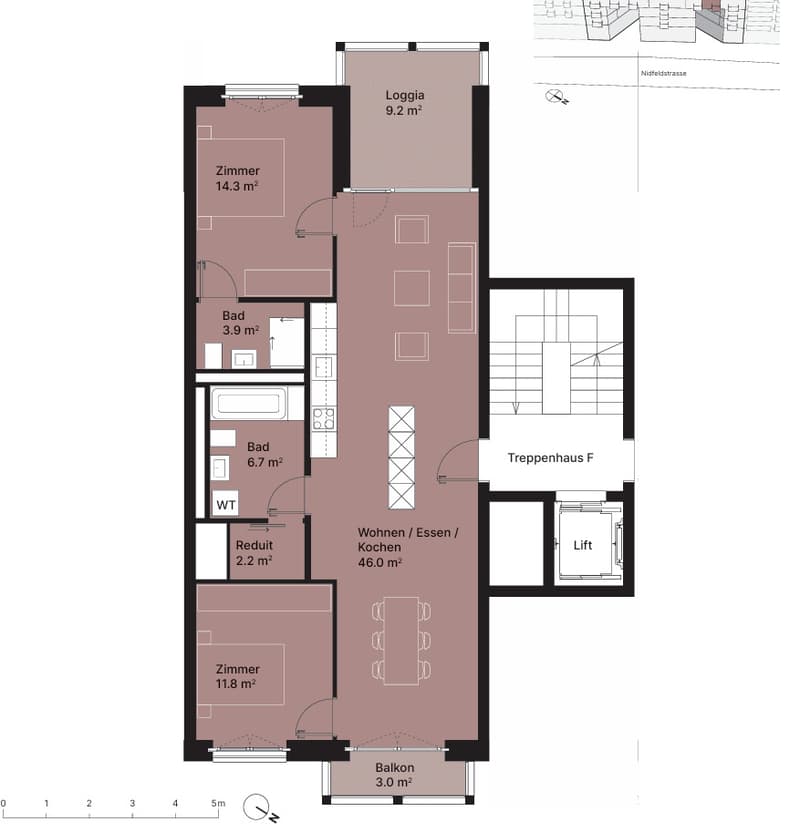 3½ ZI-WOHNUNG IN KRIENS (LU), MÖBLIERT, TEMPORÄR (5)