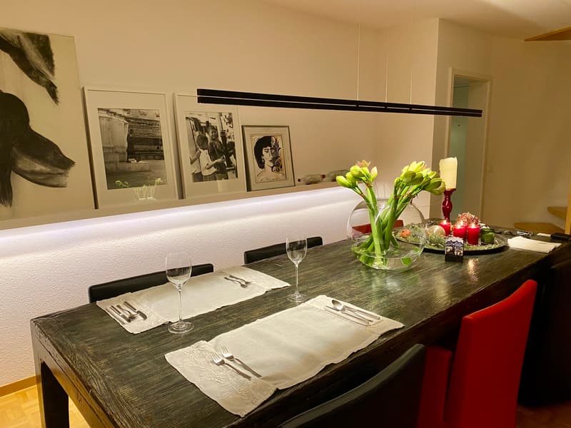 3½ ZIMMER-MAISONETTEWOHNUNG IN ZOLLIKON (ZH), MÖBLIERT, TEMPORÄR (2)