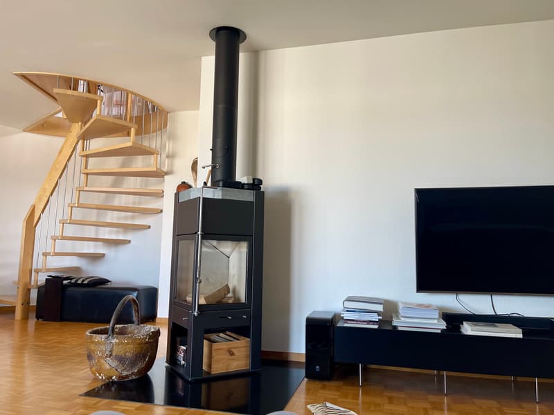 3½ ZIMMER-MAISONETTEWOHNUNG IN ZOLLIKON (ZH), MÖBLIERT, TEMPORÄR (4)