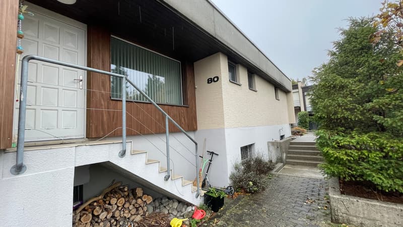 6½ ZIMMER-HAUS IN SPIEGEL B. BERN (BE), MÖBLIERT, TEMPORÄR (8)