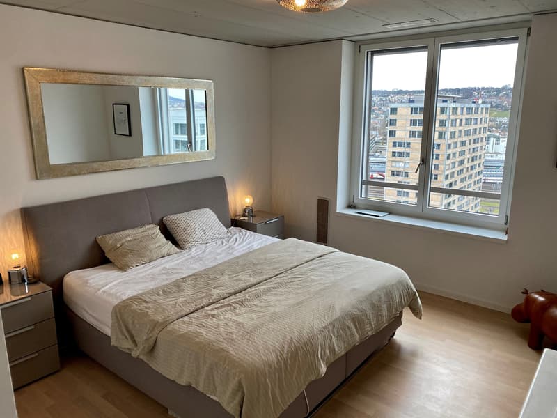 2½ ZI-WOHNUNG IN ZÜRICH - KREIS 9 ALTSTETTEN, MÖBLIERT, TEMPORÄR (5)