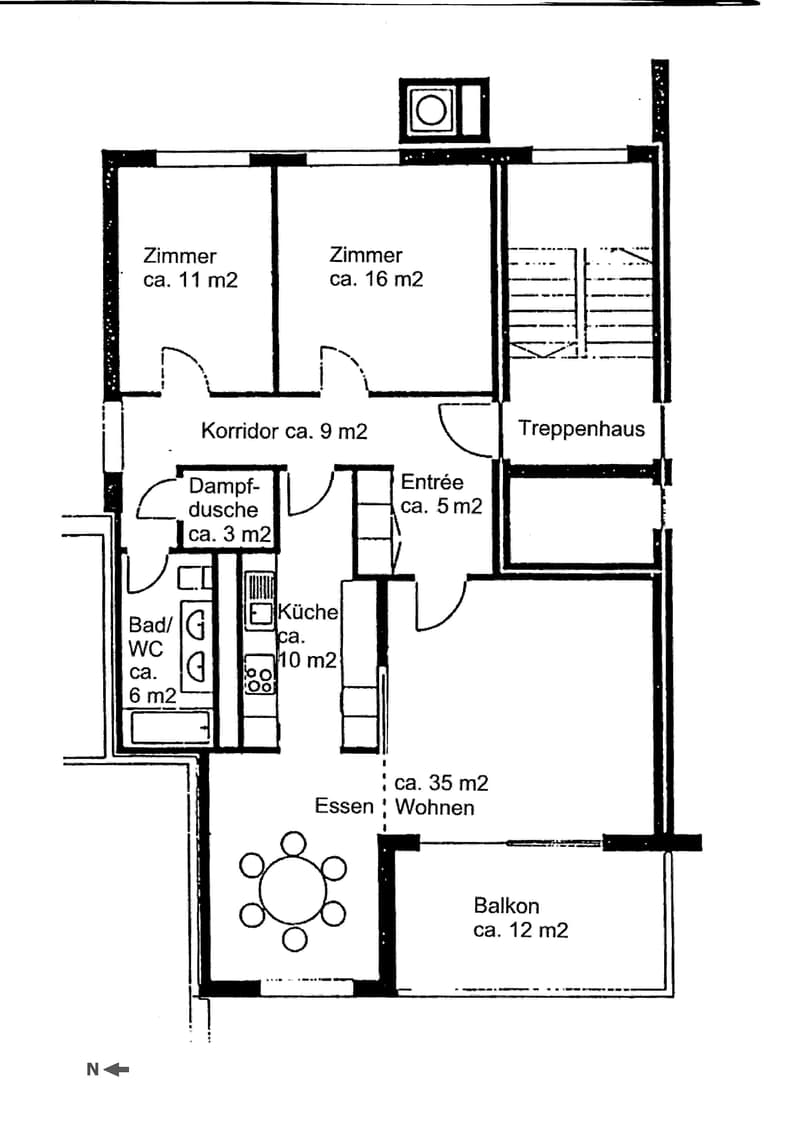 3½ ZI-WOHNUNG IN WINTERTHUR - SEEN, MÖBLIERT, TEMPORÄR (10)