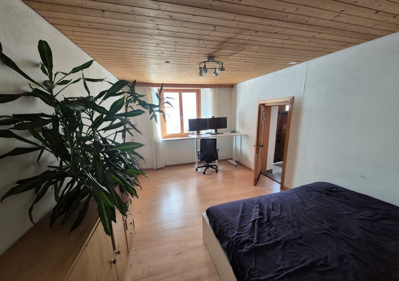 1½ ZI-WOHNUNG IN TAMINS (GR), MÖBLIERT, TEMPORÄR (1)