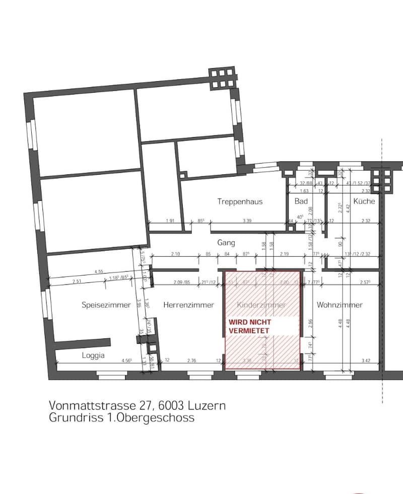 3½ ZI-WOHNUNG IN LUZERN, MÖBLIERT, TEMPORÄR (8)