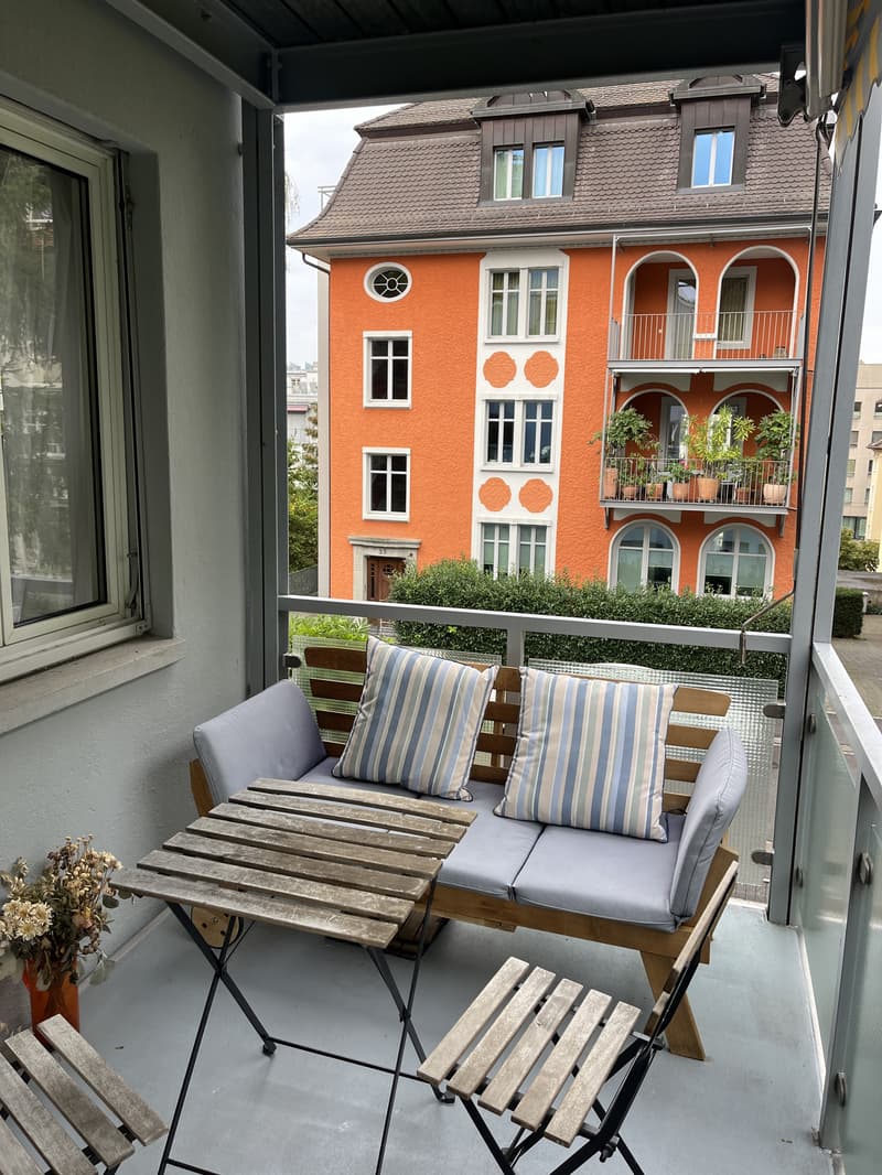 3½ ZI-WOHNUNG IN ZÜRICH - KREIS 2 WOLLISHOFEN, MÖBLIERT, TEMPORÄR (9)