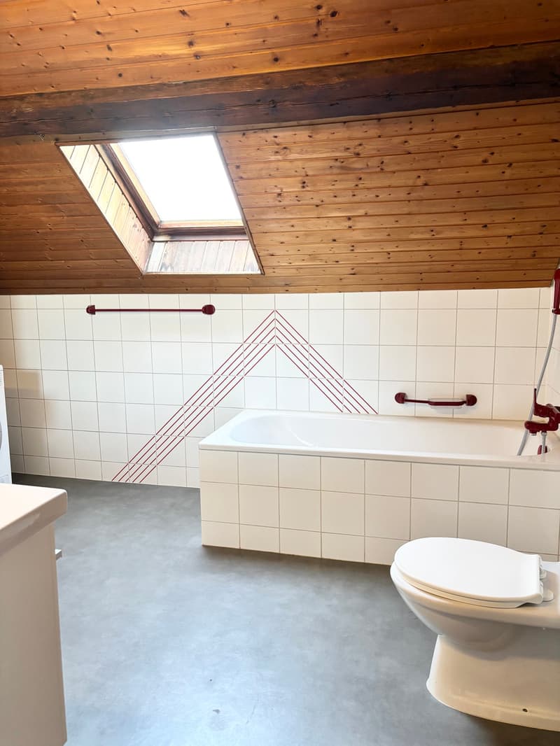 Gemütliche Dachwohnung mit Gartensitzplatz (7)