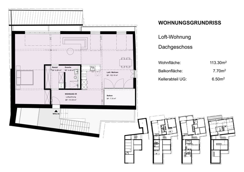 Einzigartiges Neubau-Loft mit Balkon (11)