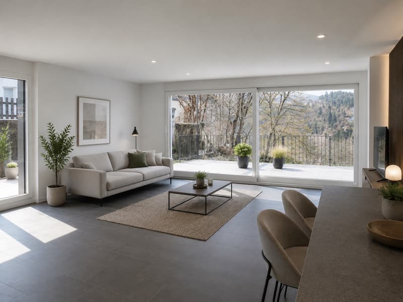 Exklusive Wohnung an ökologischem Badesee * A country retreat close to the city (1)