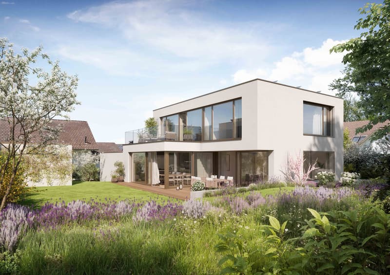 Neubau: Exklusives Einfamilienhaus (A) an begehrter Lage (1)