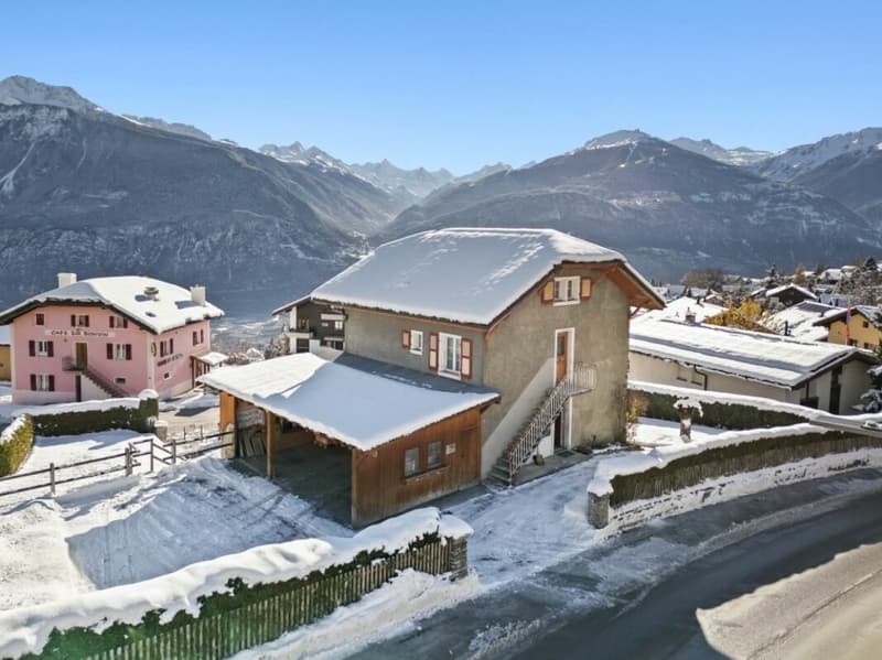 Einzigartig! Zweifamilienhaus im Skigebiet Crans-Montana/VS (8)
