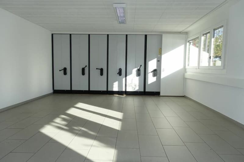 Untergeschoss mit Archiv