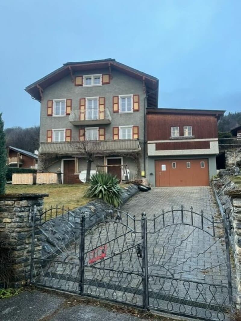Einzigartig! Zweifamilienhaus im Skigebiet Crans-Montana/VS (5)