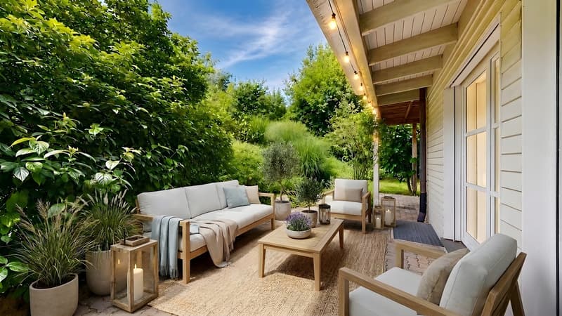 Sitzplatz 2 (virtuelles Home Staging)