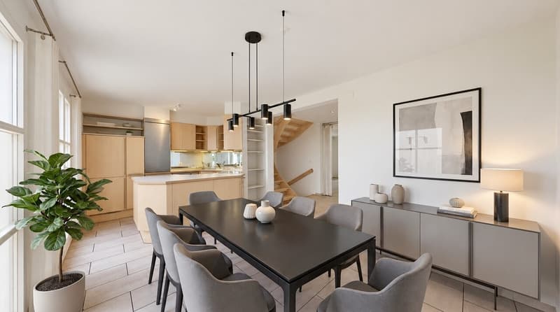 Essen / Küche (virtuelles Home Staging)