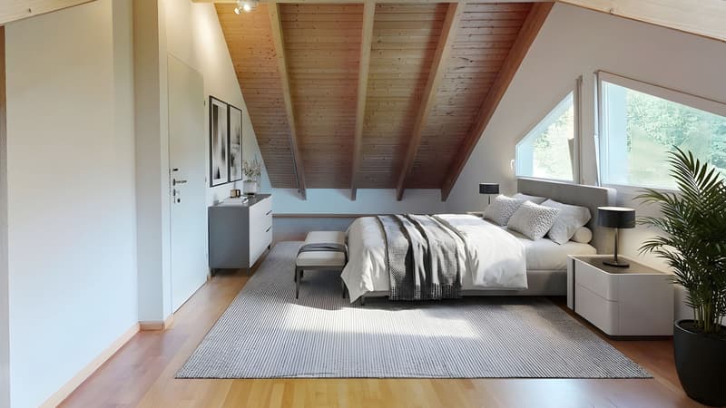 Zimmer 4 (virtuelles Home Staging)