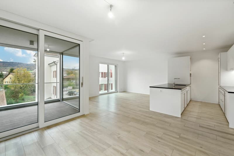 Wohn-, Essbereich, Loggia