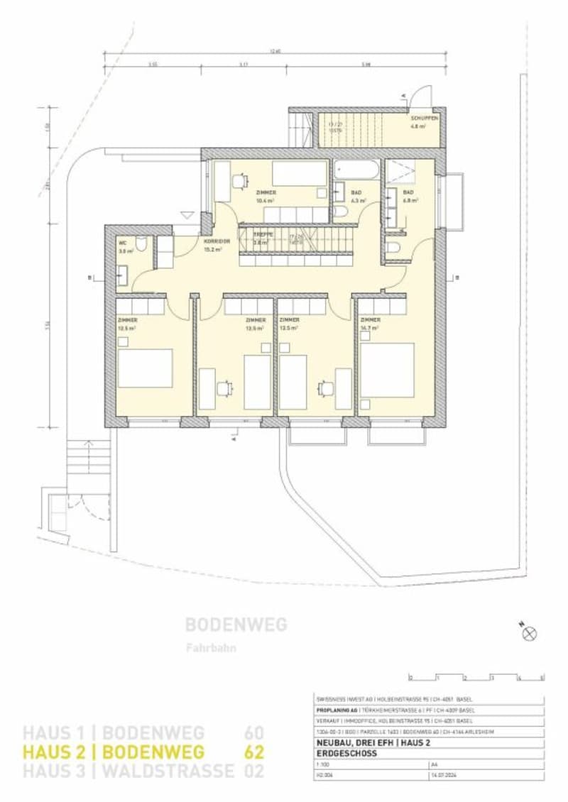 Erdgeschoss, Haus 2