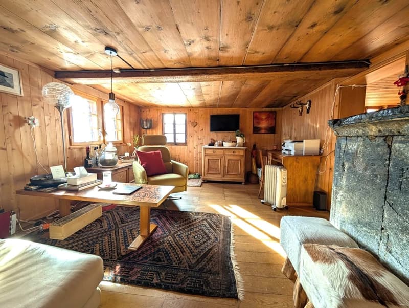 Rustikales Walliserhaus bei der Riederalp (6)