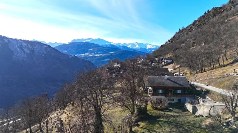 Geräumiges Wohnhaus mit sonnigem Garten oberhalb Naters (14)