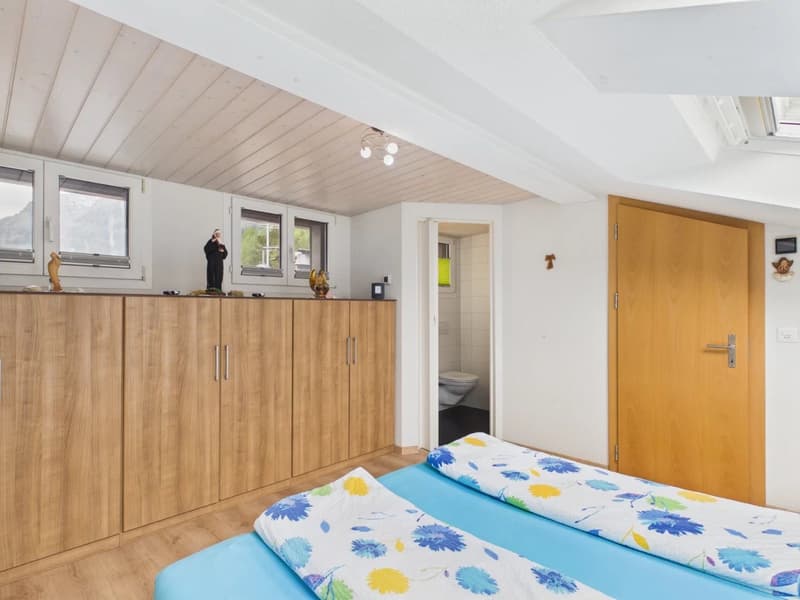 Einzigartige Dachwohnung mit Alpenpanorama nahe Zermatt (11)