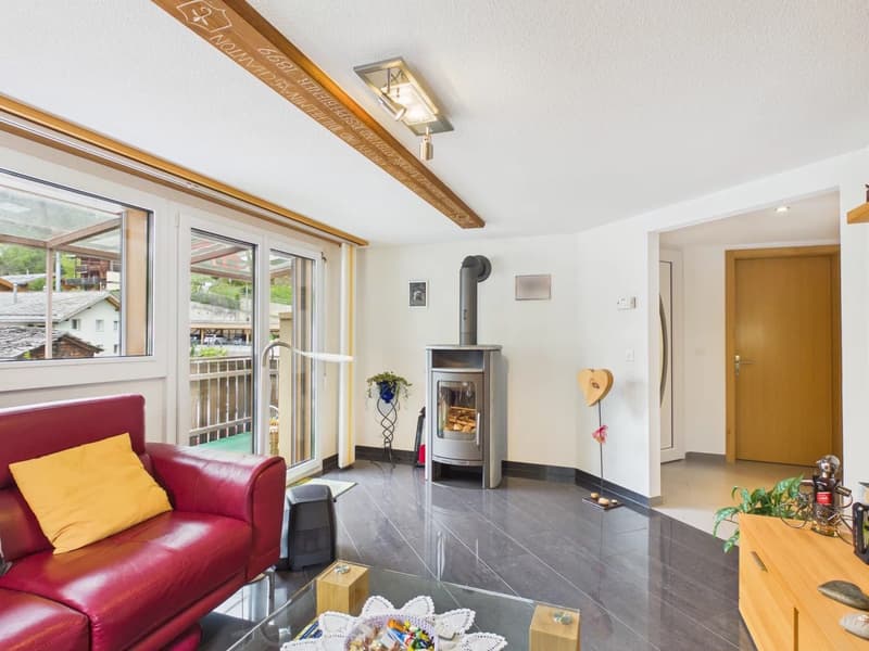 Einzigartige Dachwohnung mit Alpenpanorama nahe Zermatt (3)