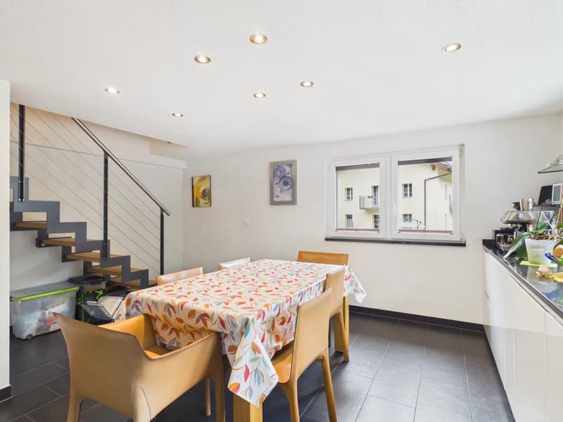Einzigartige Dachwohnung mit Alpenpanorama nahe Zermatt (2)