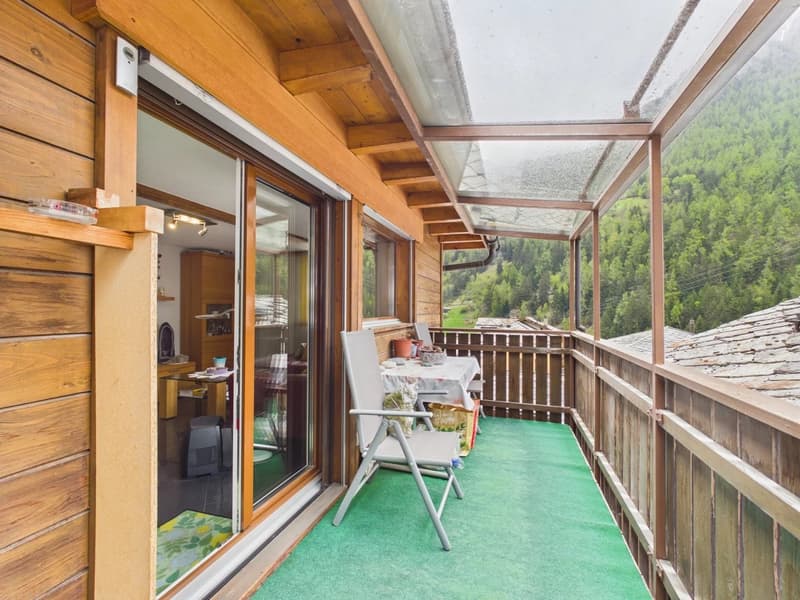 Einzigartige Dachwohnung mit Alpenpanorama nahe Zermatt (10)