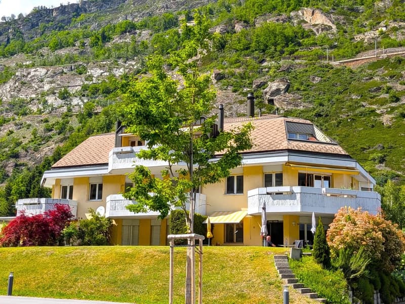 Wohnen direkt bei der Wellness-Oase Brigerbad (1)