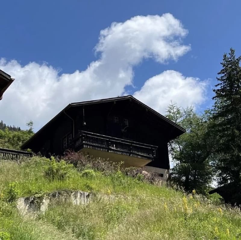 Charmantes Chalet über den Dächern von Binn (2)