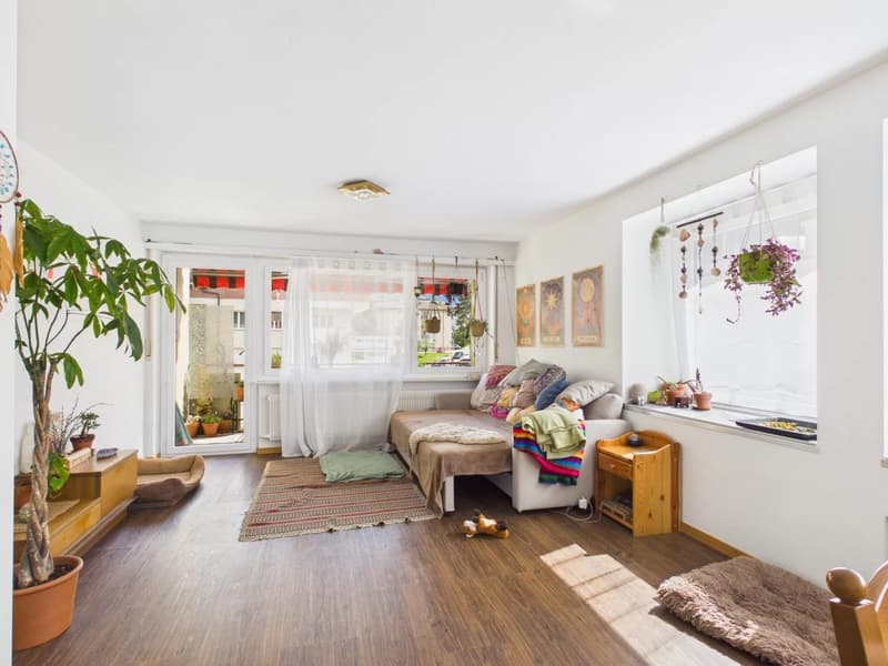 Urban leben in Visp – Moderne 3.5-Zimmerwohnung mit Charme (3)
