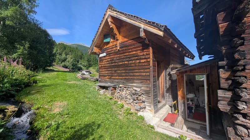 Behagliches Maiensäss bei der Brandalp in Unterbäch (5)