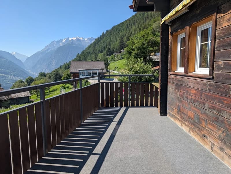 Einfamilienhaus mit Stall in Zeneggen (13)
