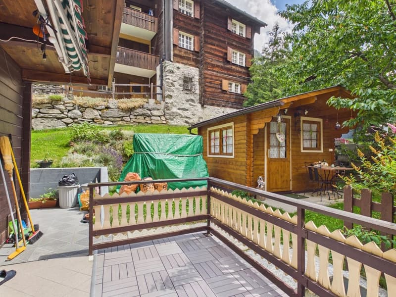 Wohlfühloase mit Gartenidyll & Bergsicht nahe Zermatt (13)