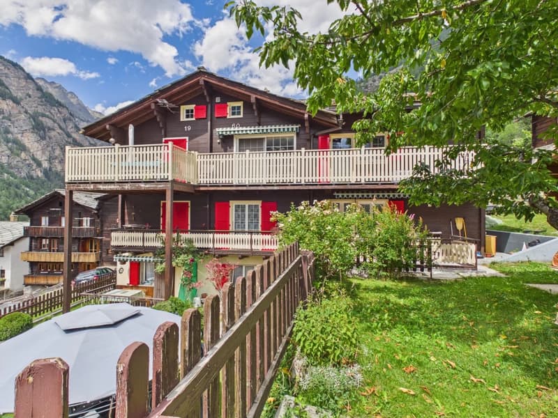 Wohlfühloase mit Gartenidyll & Bergsicht nahe Zermatt (15)