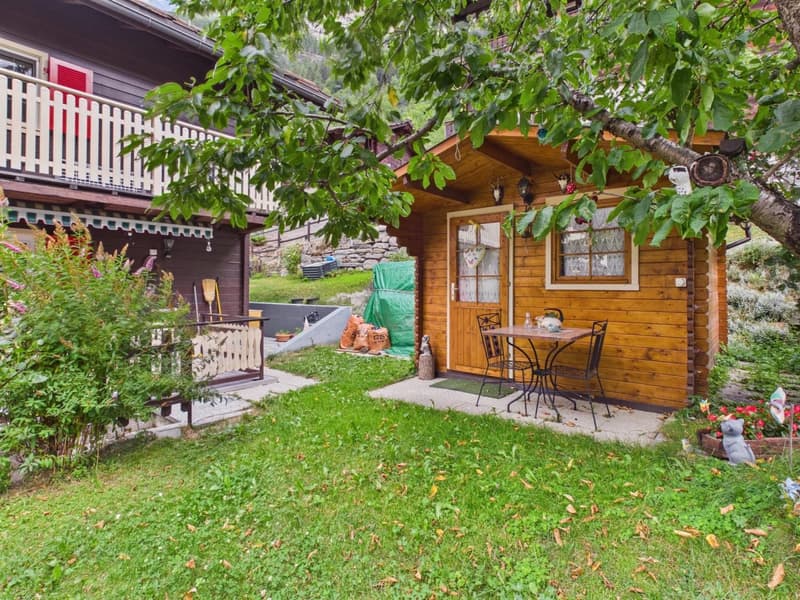 Wohlfühloase mit Gartenidyll & Bergsicht nahe Zermatt (14)