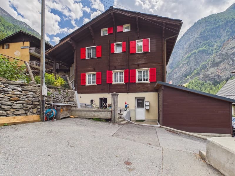 Wohlfühloase mit Gartenidyll & Bergsicht nahe Zermatt (16)