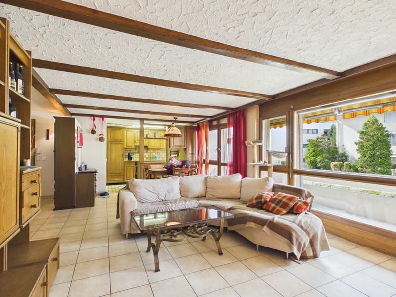 Lebensqualität & Lage - Gepflegte Wohnung in Visp (1)