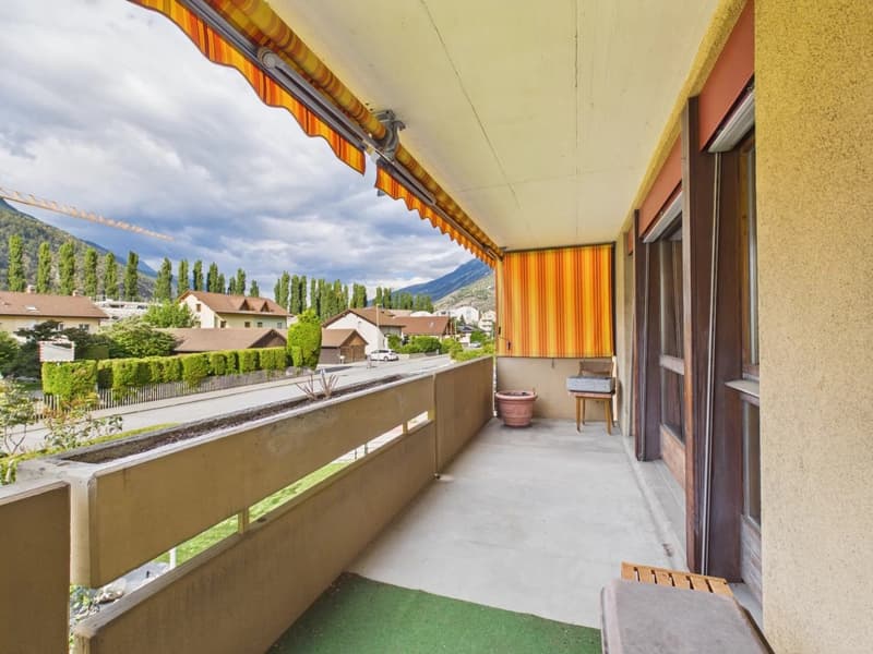 Lebensqualität & Lage - Gepflegte Wohnung in Visp (13)