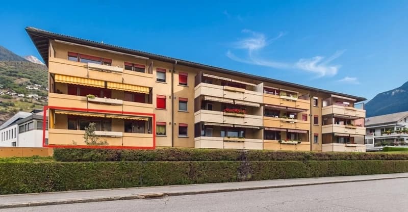 Lebensqualität & Lage - Gepflegte Wohnung in Visp (17)