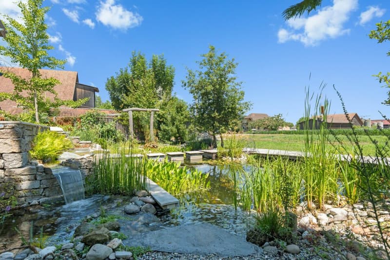 Vue panoramique unique et jardin magnifique (2)