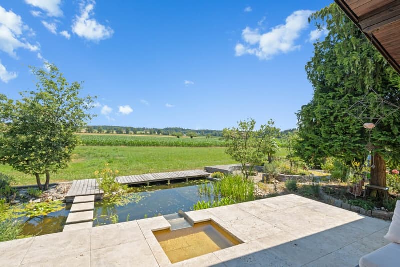 Vue panoramique unique et jardin magnifique (3)