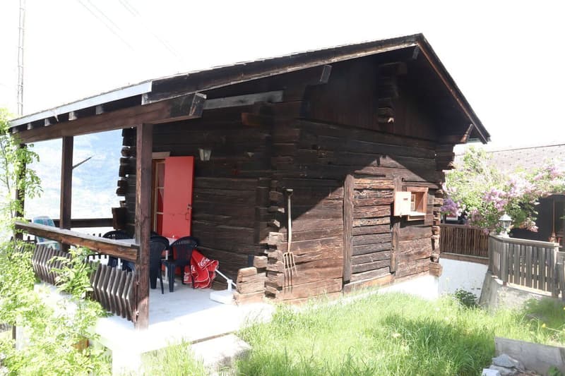 Affascinante casale vallesano con panorama e garage a Oberems (11)