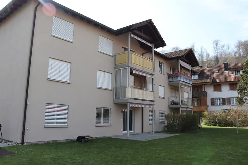 Moderne Eleganz: Stilvolle Wohnung mit grosszügigem Aussenbereich! (1)