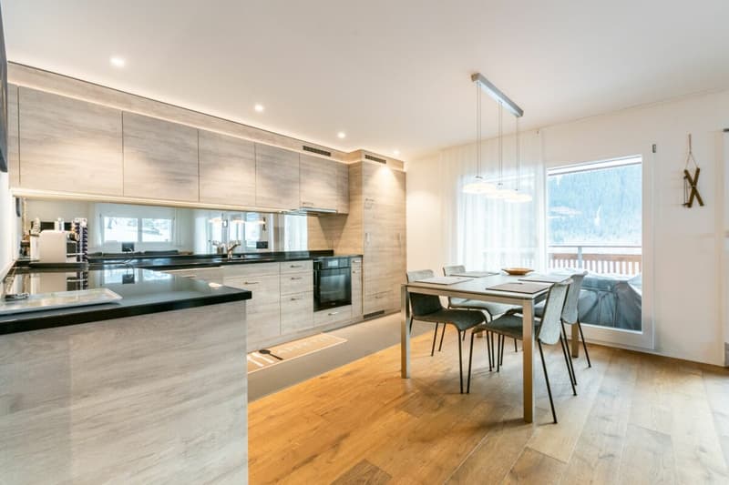 Grindelwald : appartement de vacances calme de 3,5 pièces avec balcon et espace de jardin (4)
