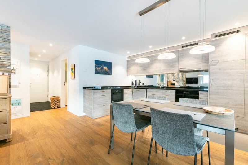 Grindelwald : appartement de vacances calme de 3,5 pièces avec balcon et espace de jardin (5)