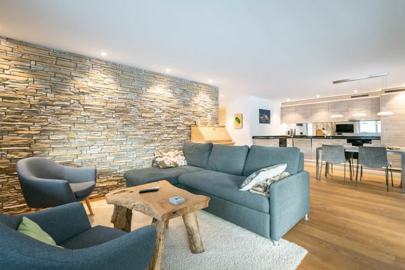 Grindelwald : appartement de vacances calme de 3,5 pièces avec balcon et espace de jardin (7)