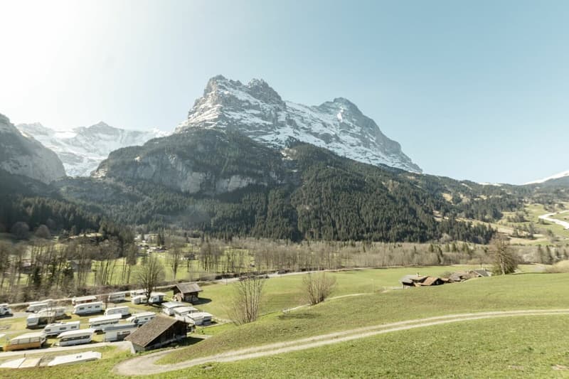 Grindelwald : appartement de vacances calme de 3,5 pièces avec balcon et espace de jardin (17)